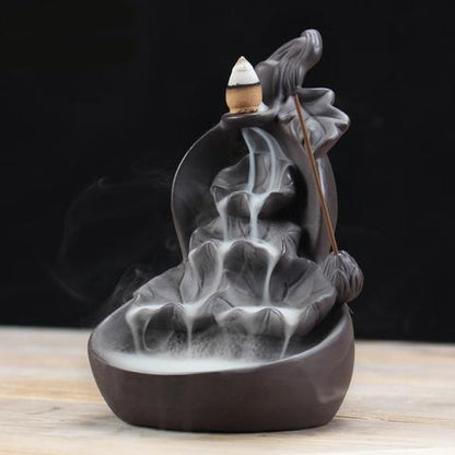 Waterfall Burner + 70 Extra Cones